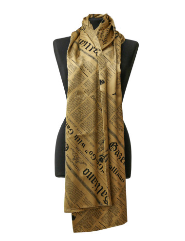 Long foulard John Galliano Gazette