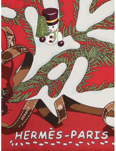 Rare Carré Hermès Noël au 24 Faubourg 2