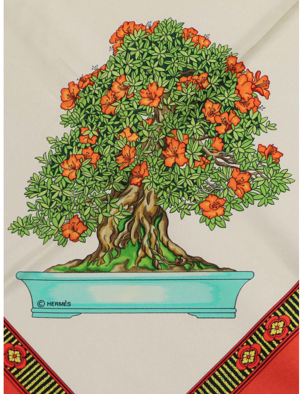 Carré Hermès Les Beaux Jours de Bonsaï