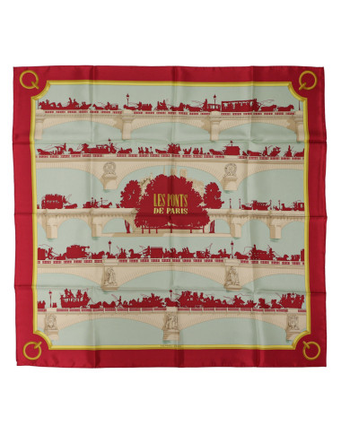 Les Ponts de Paris Hermès carré soie
