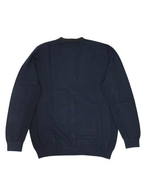 Cardigan Karl Lagerfeld T40 bicolore laine