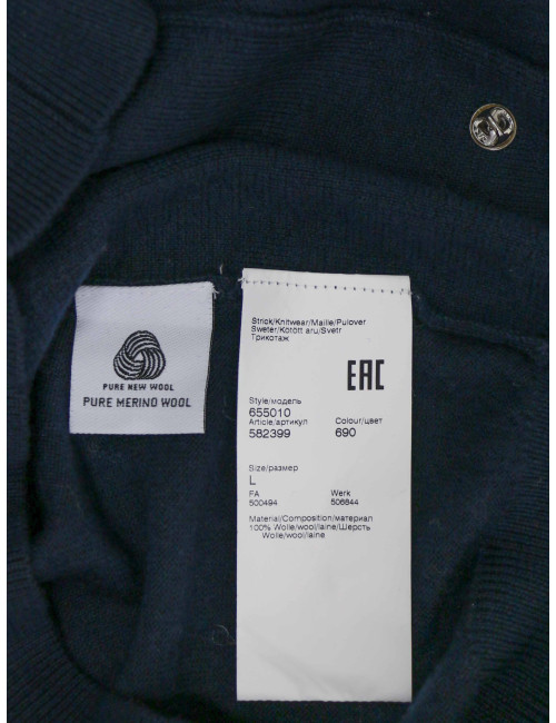 Cardigan Karl Lagerfeld T40 bicolore laine