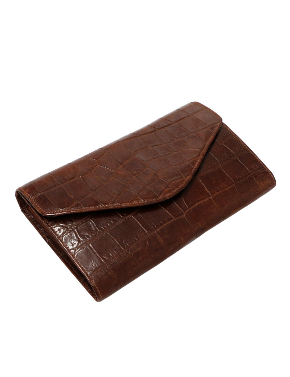 Pochette Max Mara crocodile