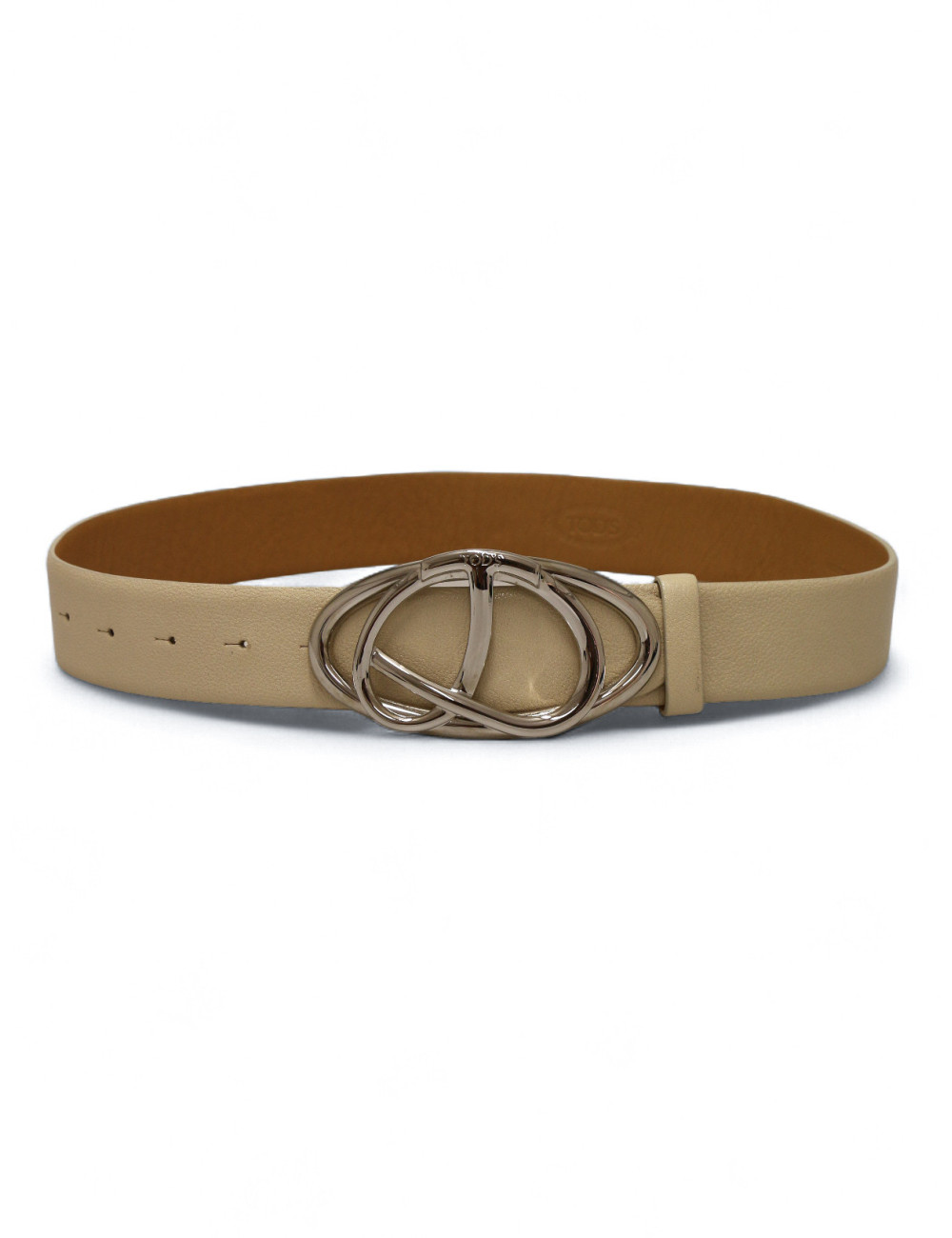 Ceinture TOD'S T75 cuir écru
