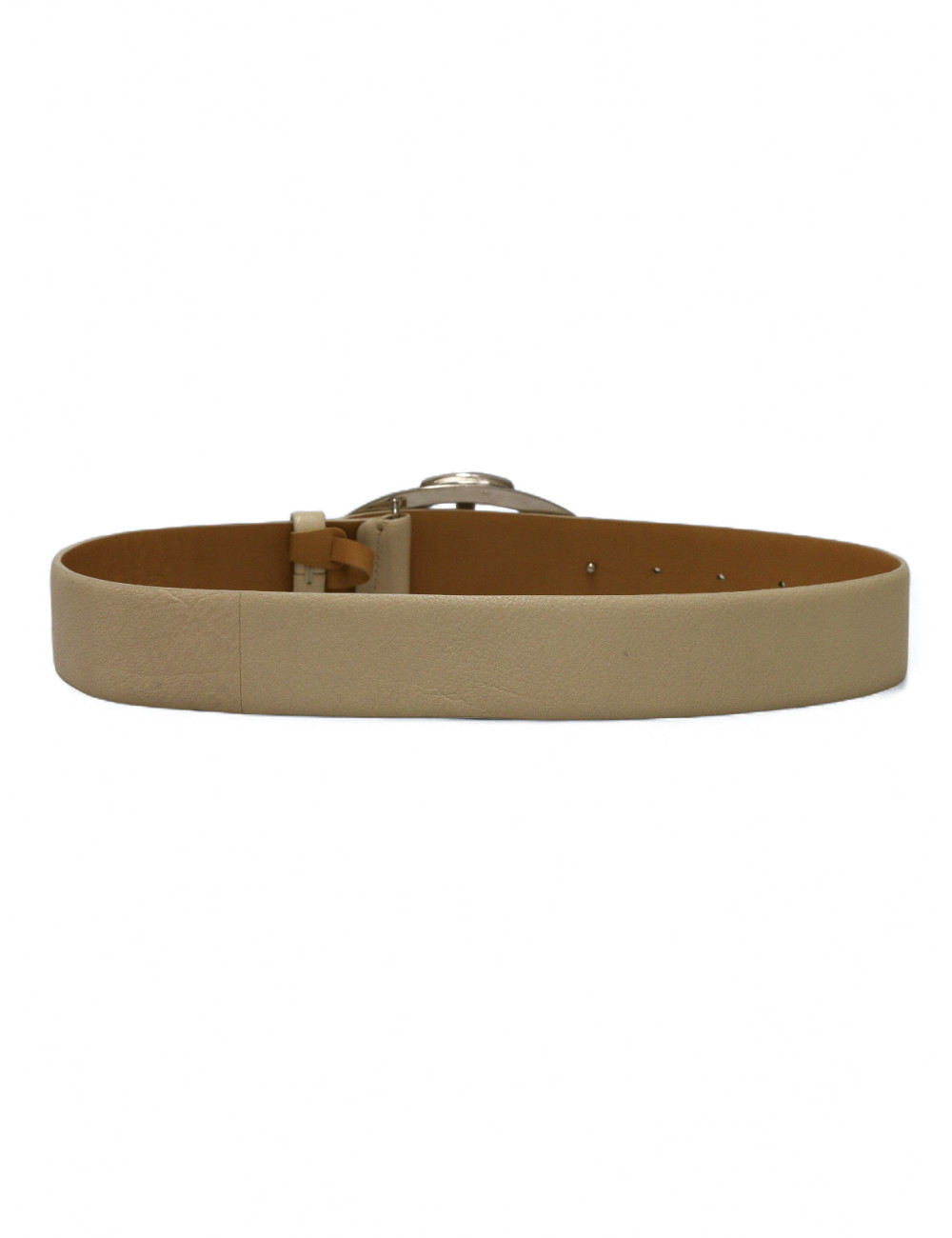 Ceinture TOD'S T75 cuir écru