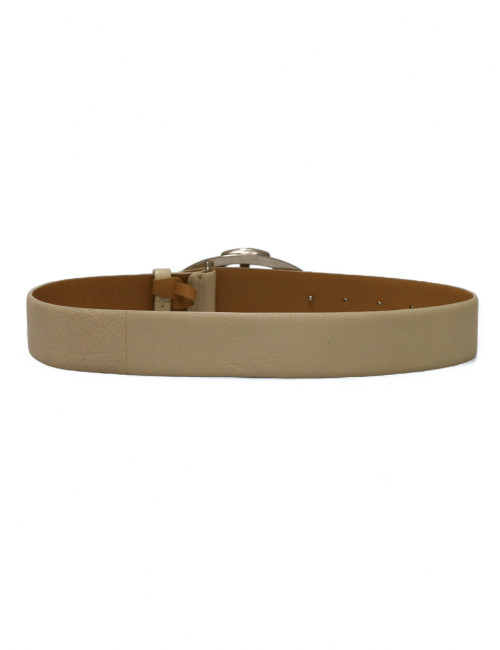 Ceinture TOD'S T75 cuir écru