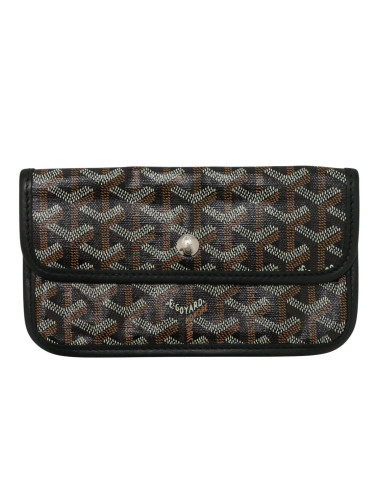 Pochette Saint Louis Goyard en toile Goyardine emblématique