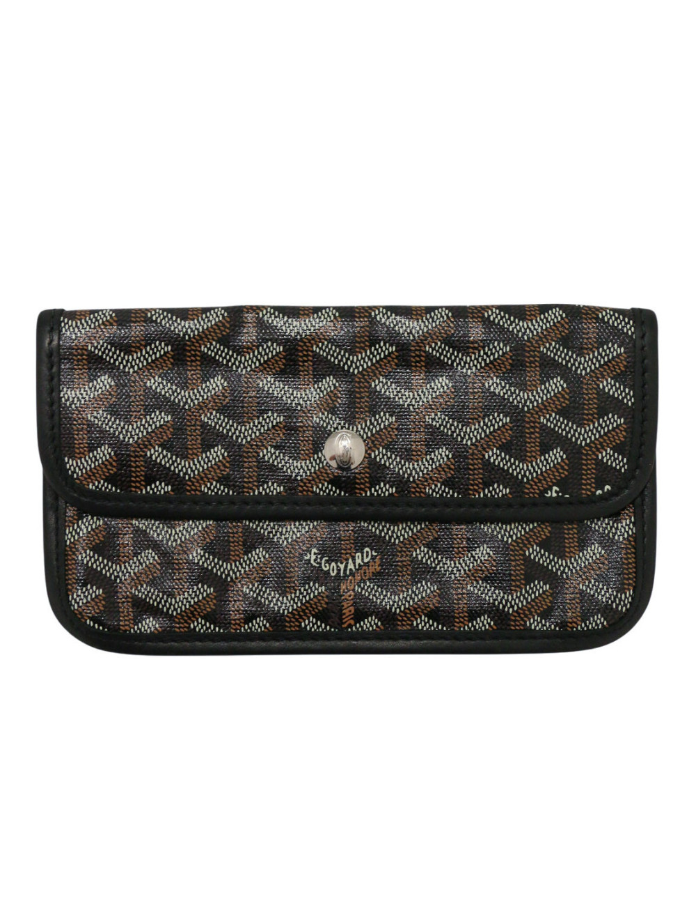 Pochette Saint Louis Goyard en toile Goyardine emblématique