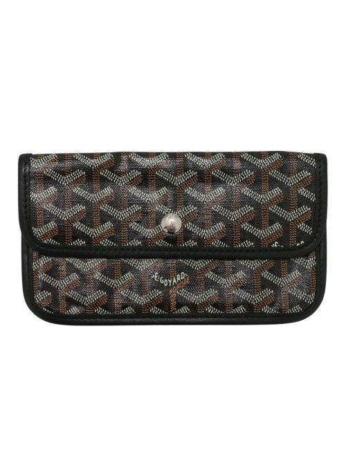 Pochette Saint Louis Goyard en toile Goyardine emblématique