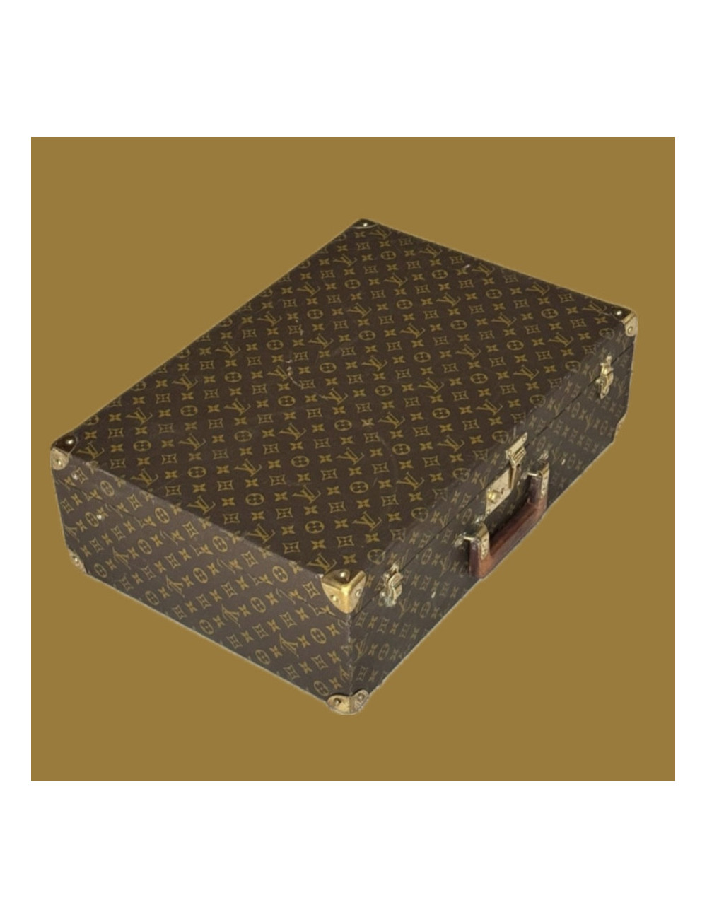 Petite malle LOUIS VUITTON Monogram vintage