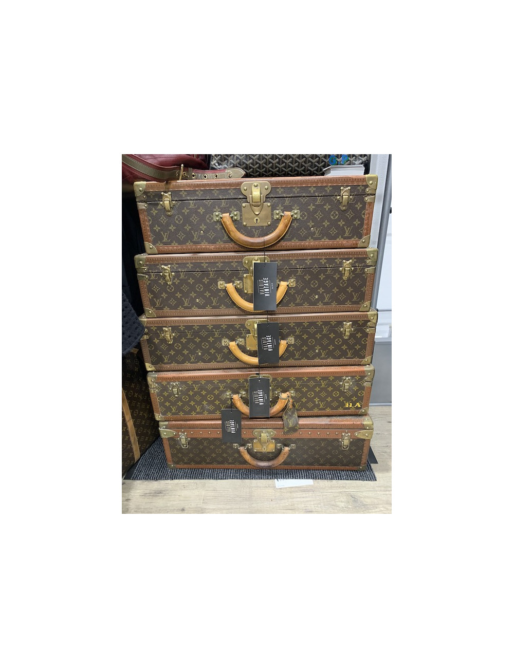 lot de Valises LOUIS VUITTON Monogram