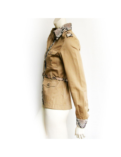 Saharienne DOLCE & GABBANA coton/python