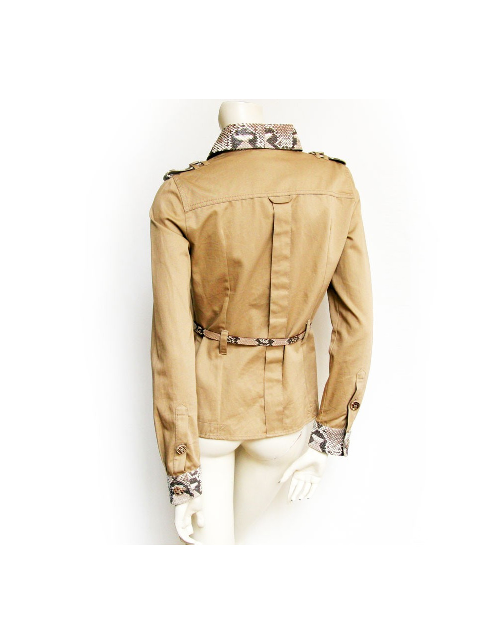 Saharienne DOLCE & GABBANA coton/python