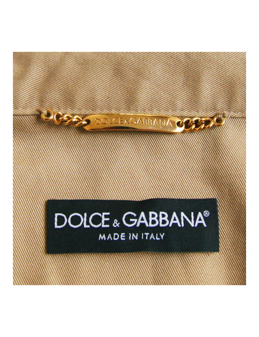 Saharienne DOLCE & GABBANA coton/python