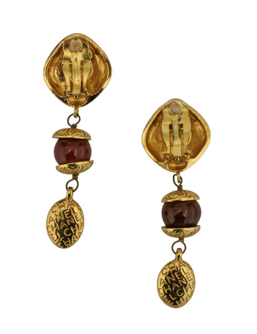 Boucles d'oreille clips Coco Chanel