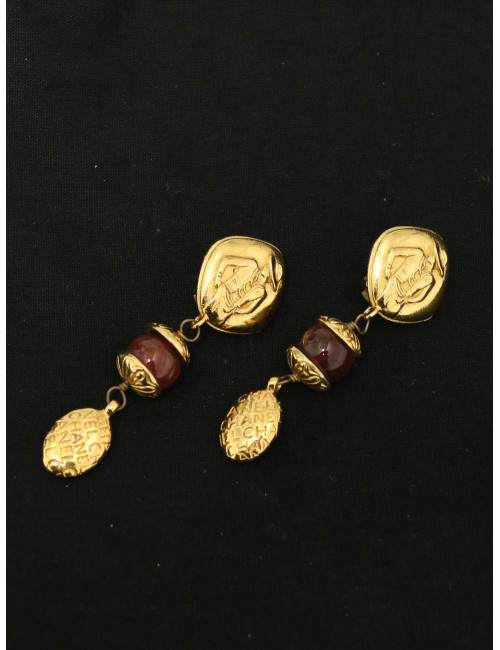 Boucles d'oreille clips Coco Chanel