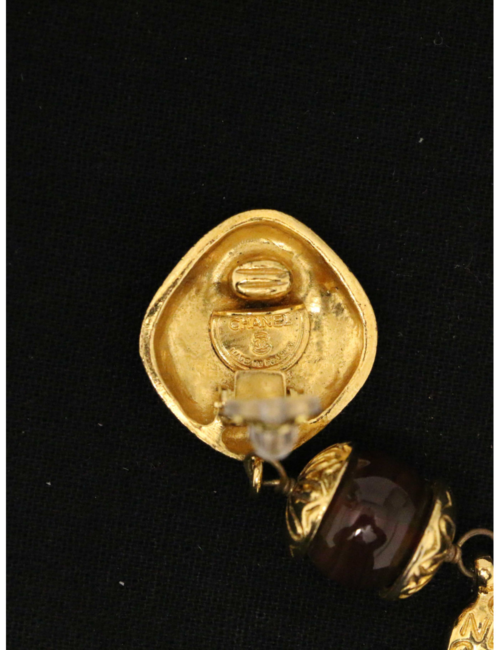 Boucles d'oreille clips Coco Chanel