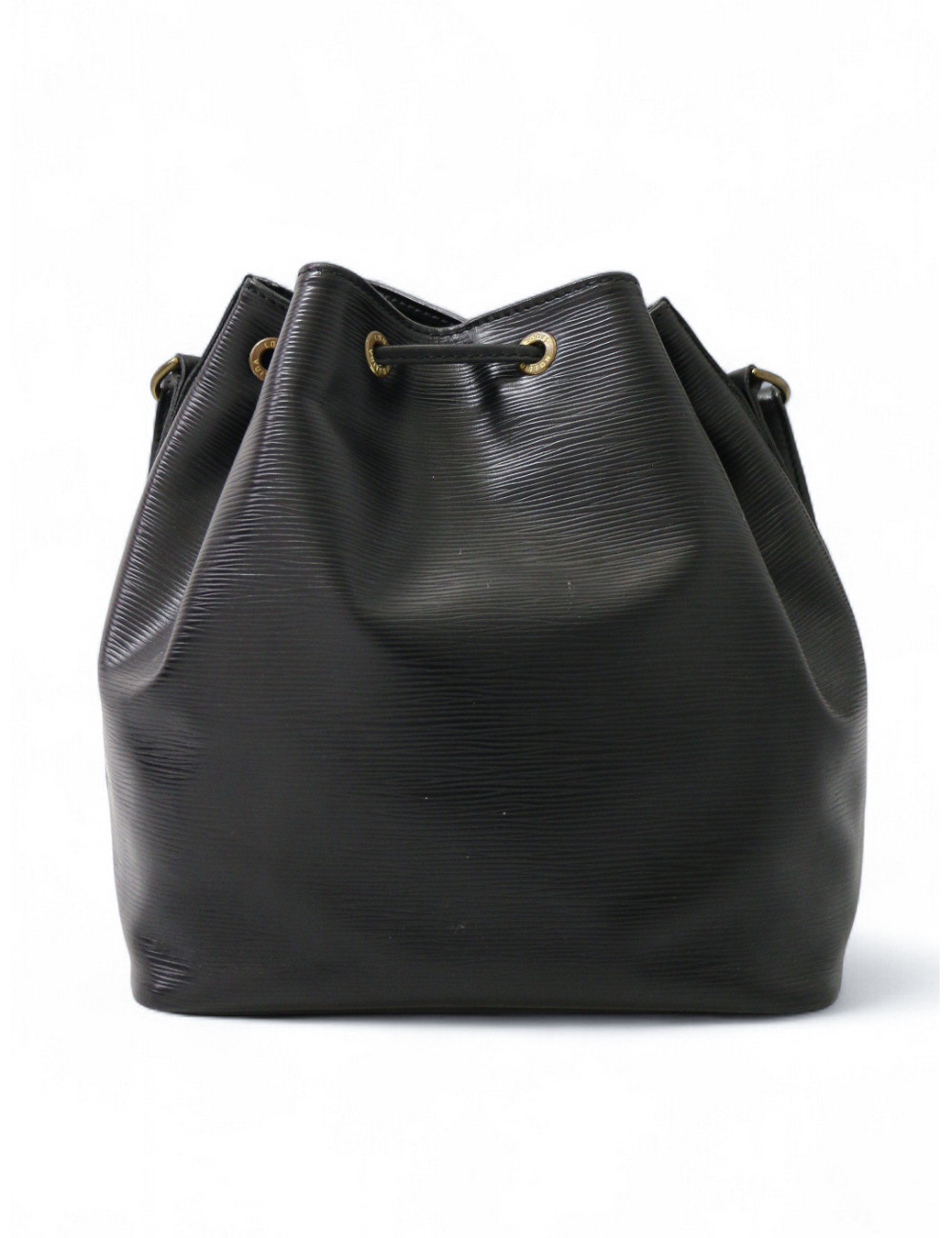 Sac Noe cuir épi LOUIS VUITTON noir