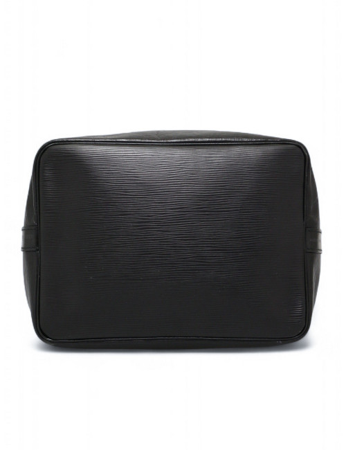 Sac Noe cuir épi LOUIS VUITTON noir