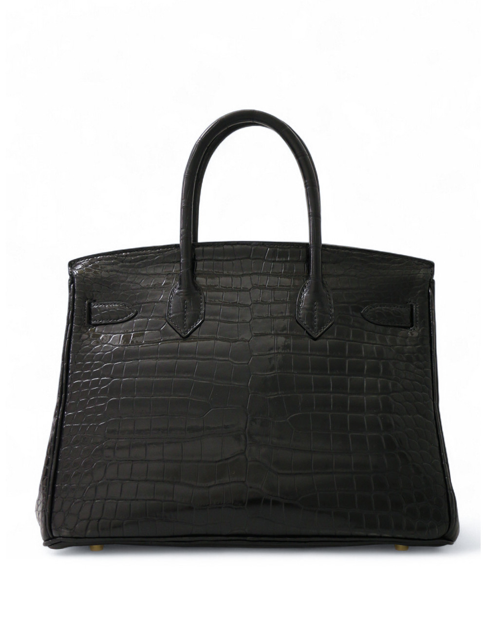 Hermès Birkin 30 crocodile porosus bijouterie dorée