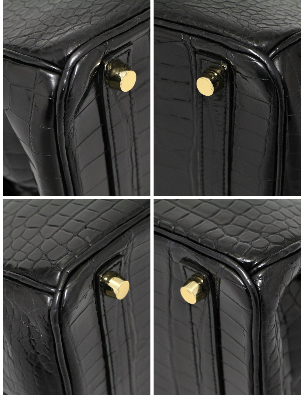 Hermès Birkin 30 crocodile porosus bijouterie dorée