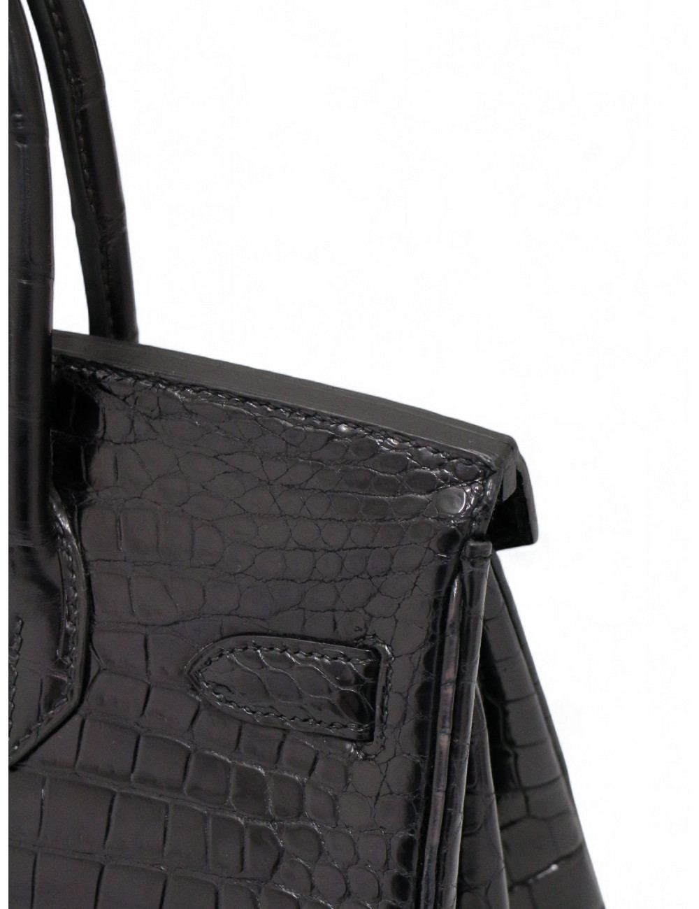 Hermès Birkin 30 crocodile porosus bijouterie dorée