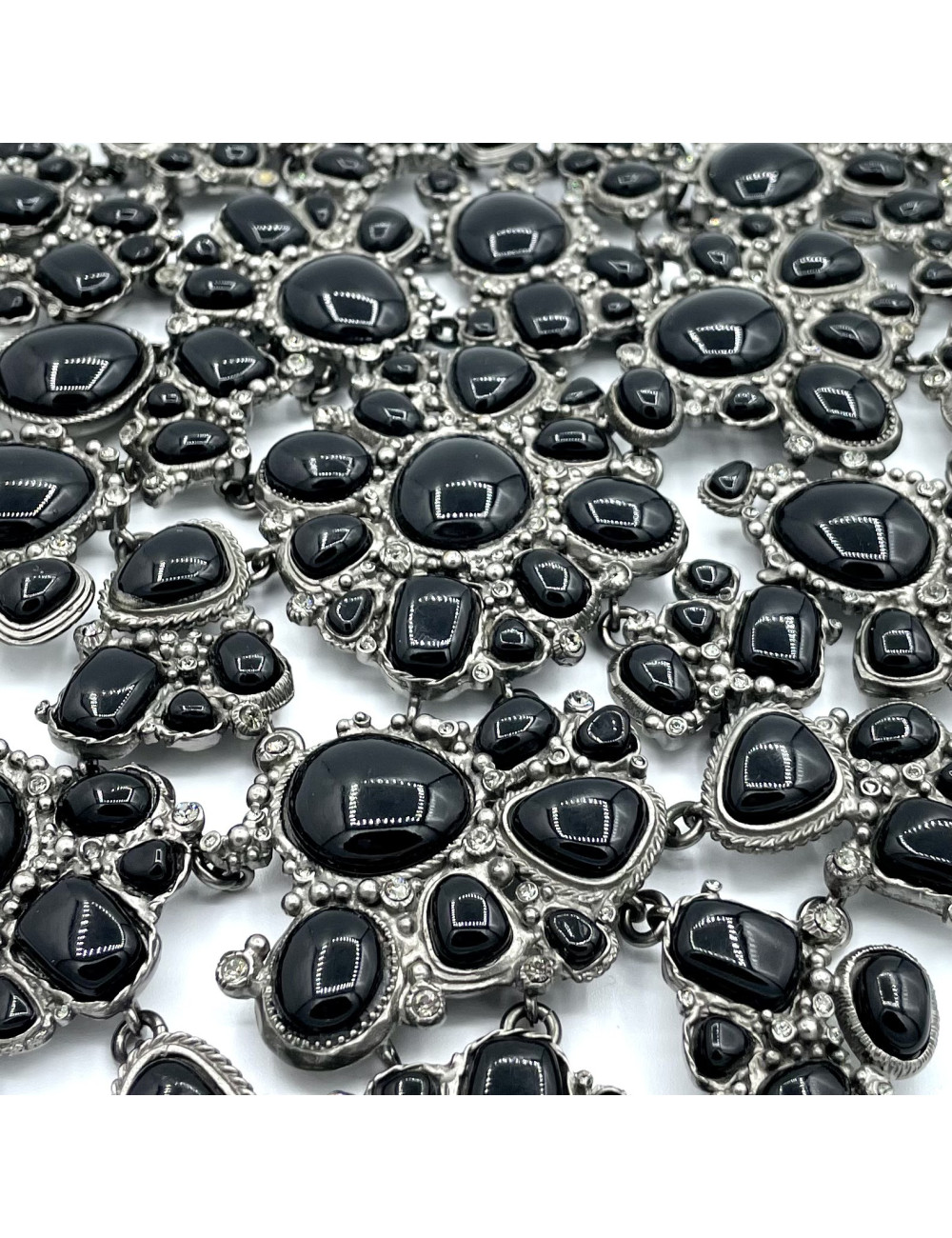 copy of CHANEL Black Chestplate Necklace