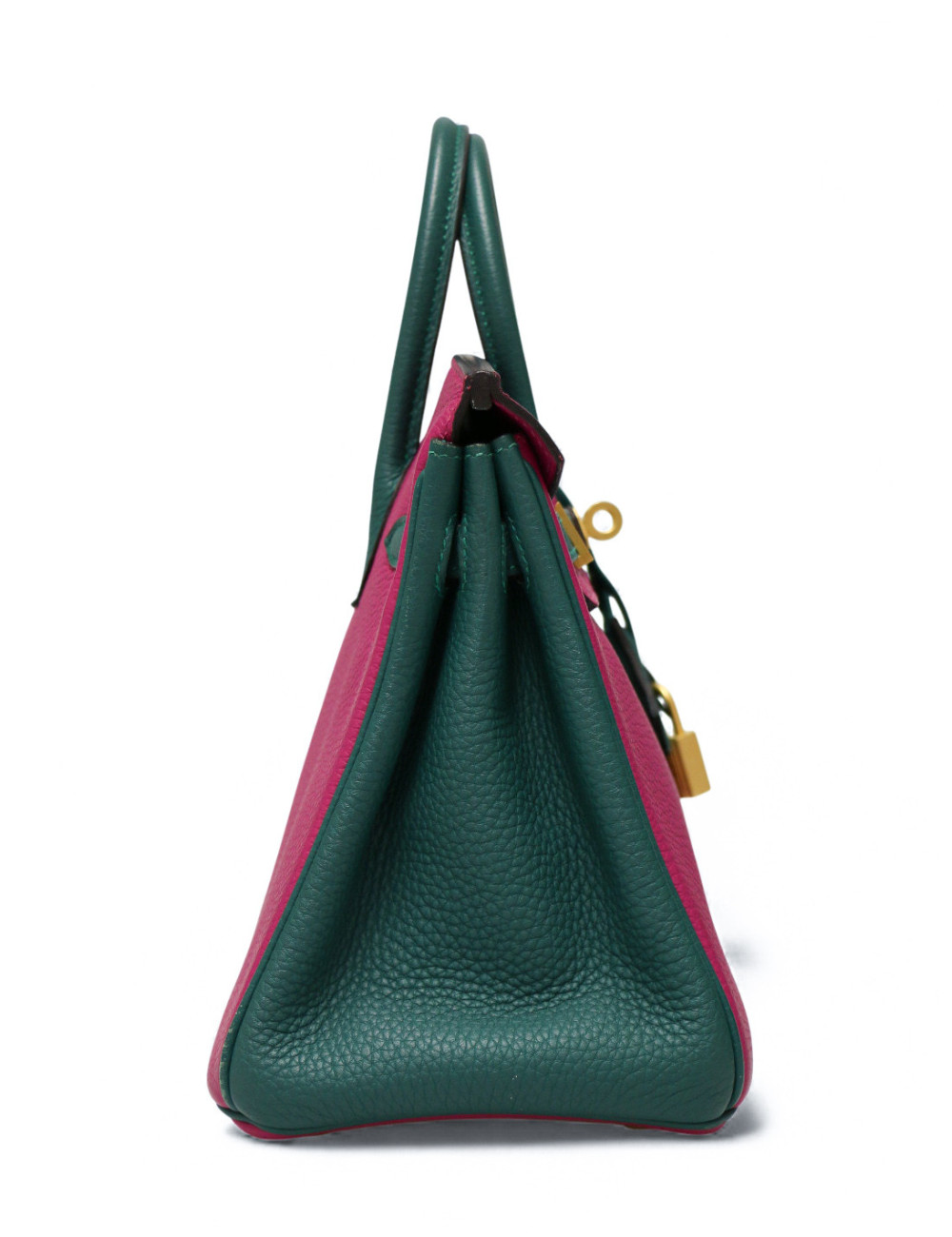 Birkin 25 Hermès horseshoe tricolore