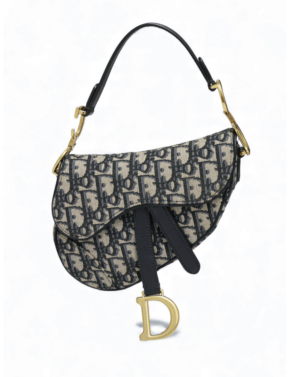 Mini Saddle bleu Dior