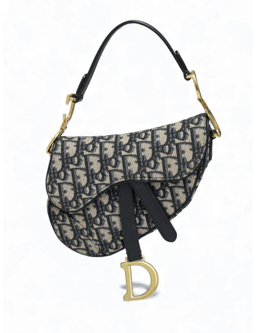 Mini Saddle bleu Dior