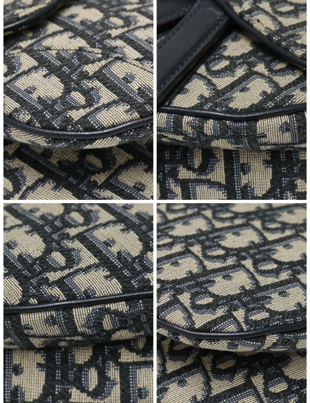 Mini Saddle bleu Dior