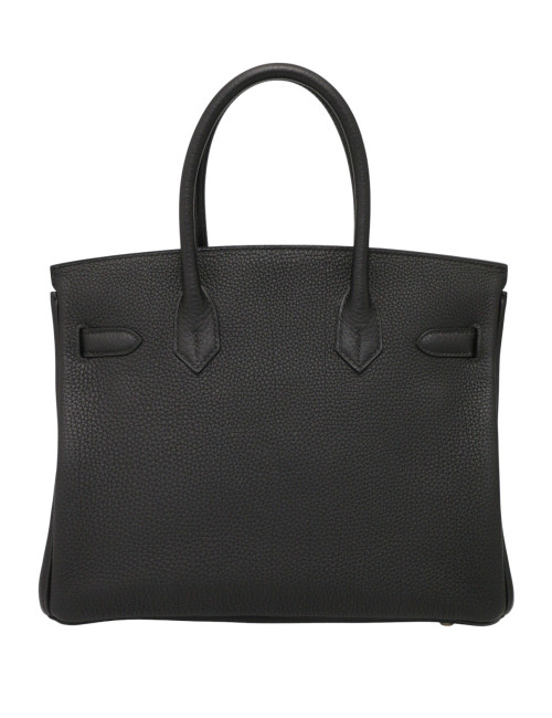 Sac Hermès Birkin 30 togo noir