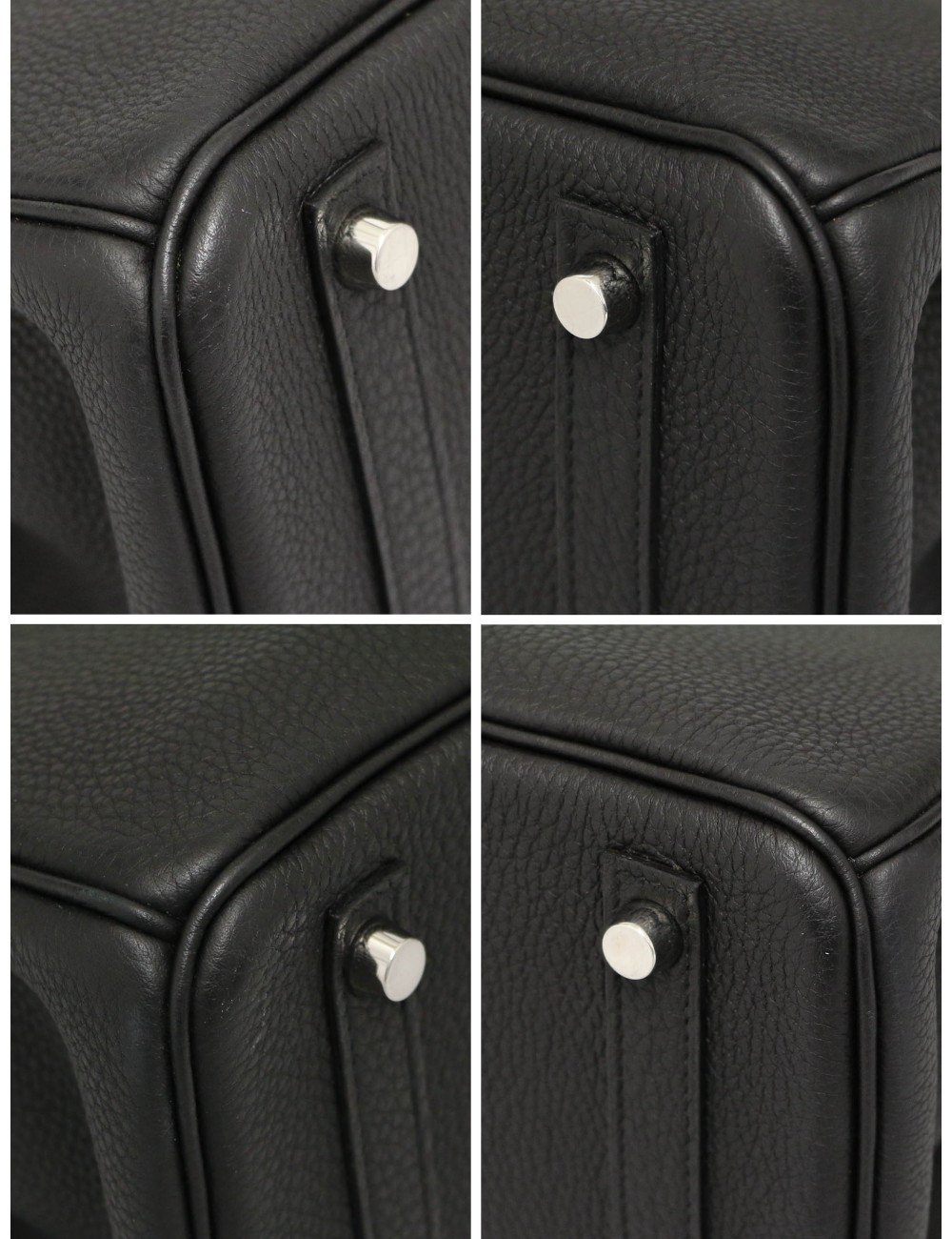 Sac Hermès Birkin 30 togo noir