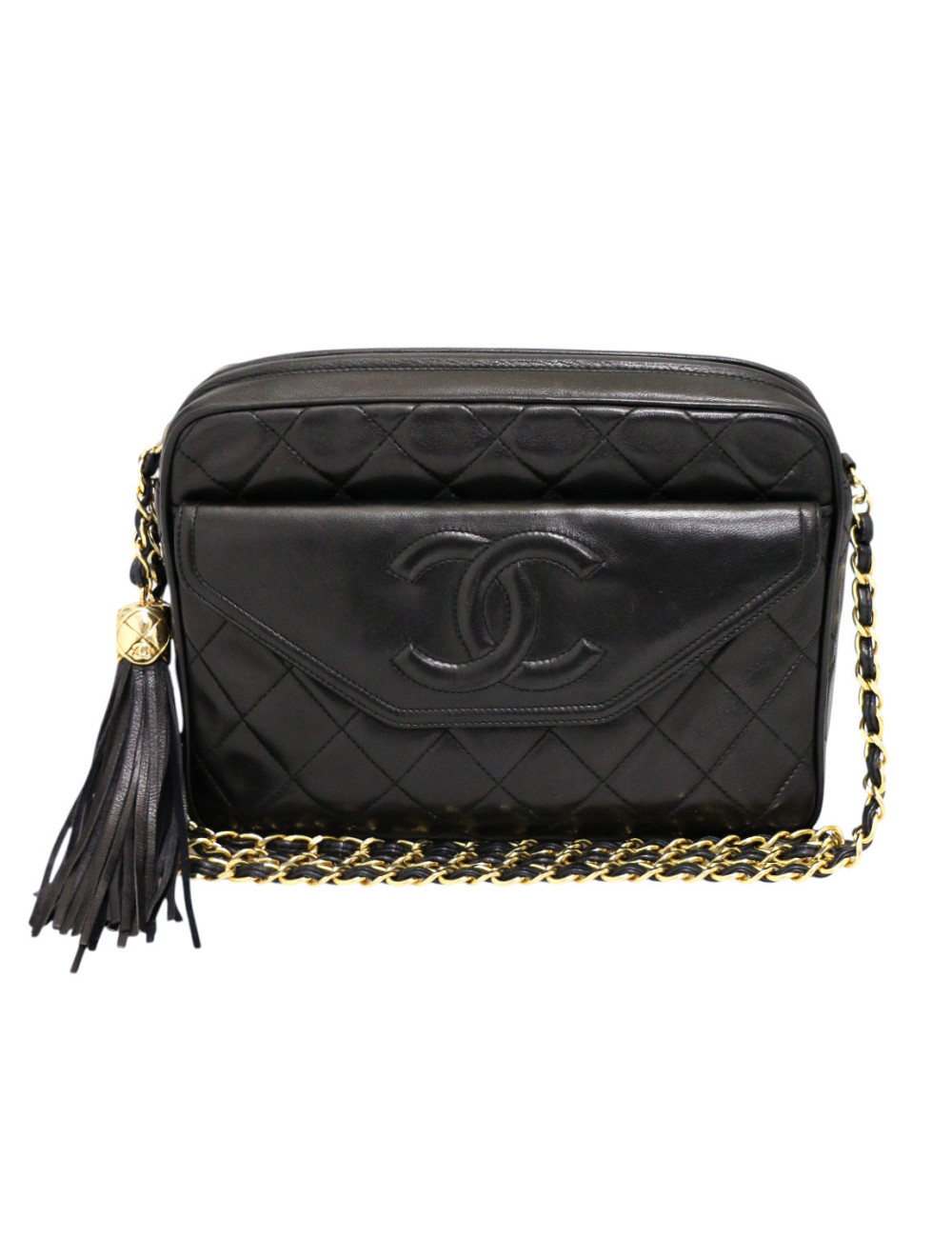 Sac Caméra noir Chanel vintage