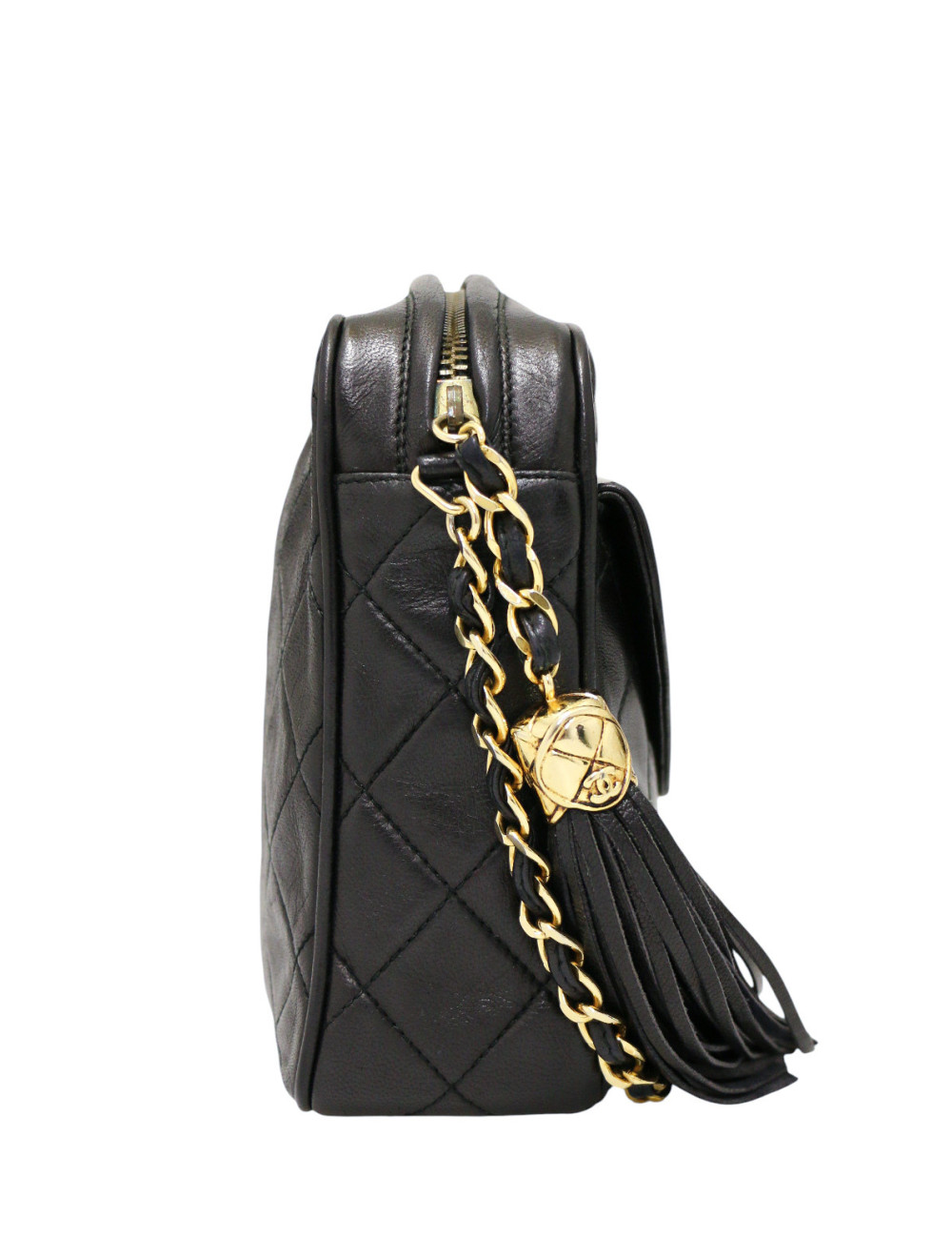 Sac Caméra noir Chanel vintage