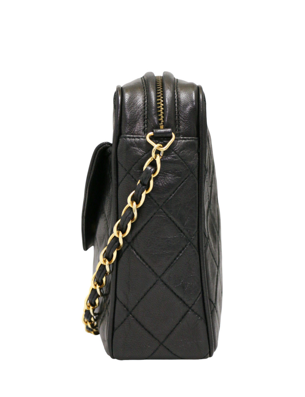 Sac Caméra noir Chanel vintage