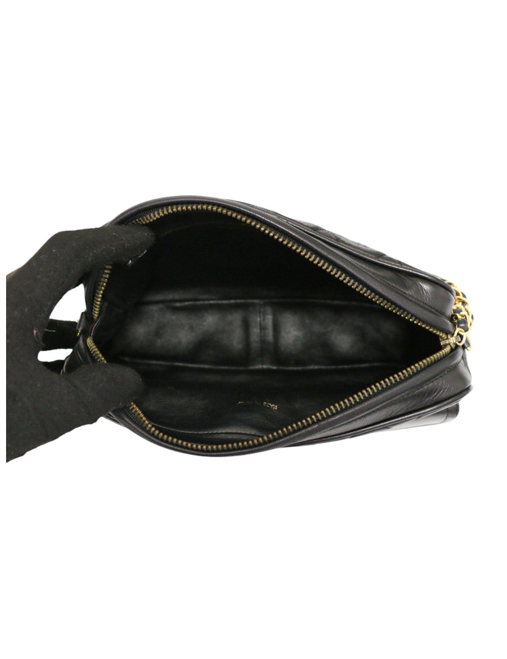 Sac Caméra noir Chanel vintage