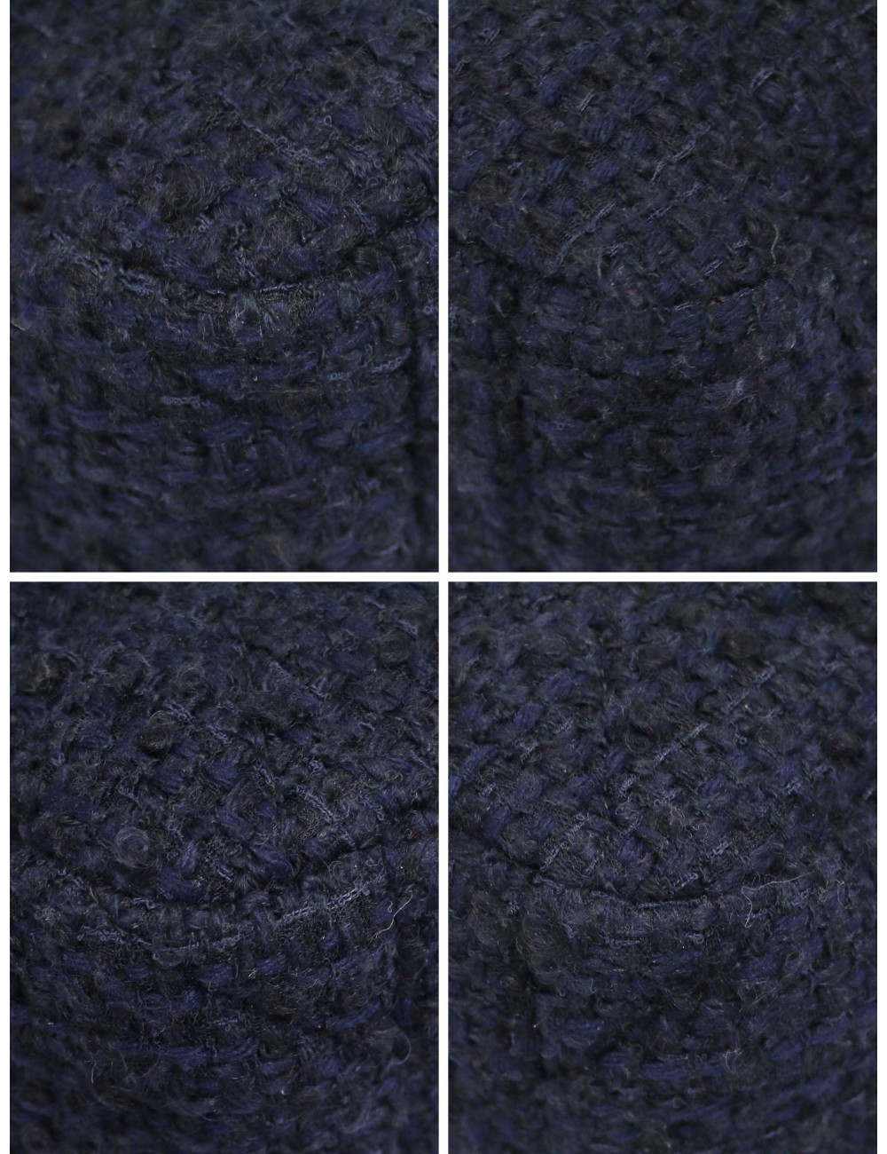 Grand sac 19 Chanel tweed bleu