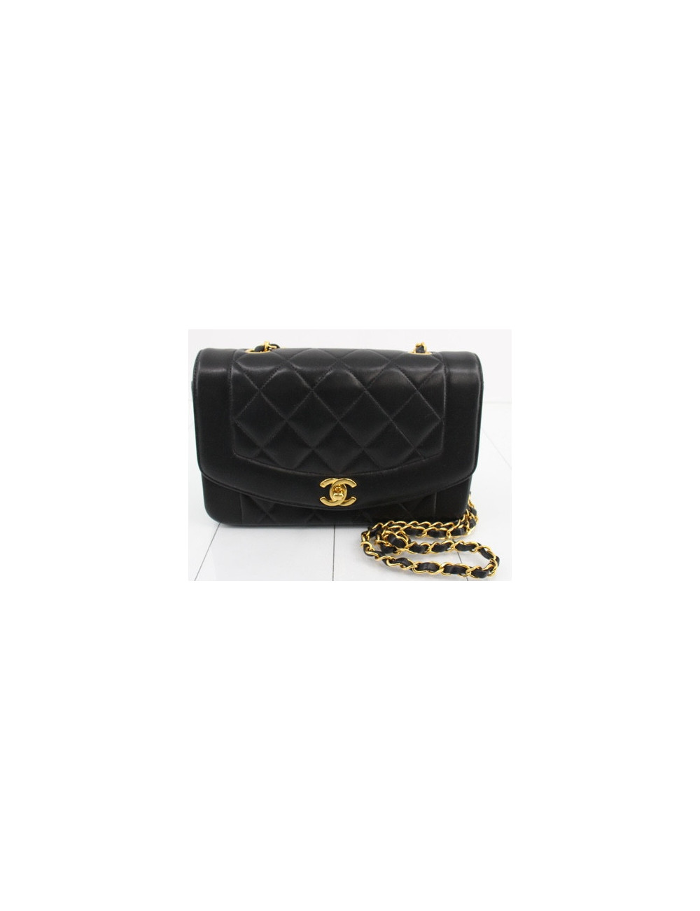 Sac Diana Chanel noir