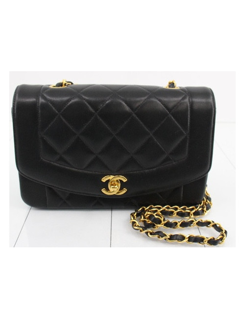 Sac Diana Chanel noir