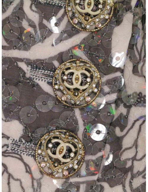Veste T 50 CHANEL sequins