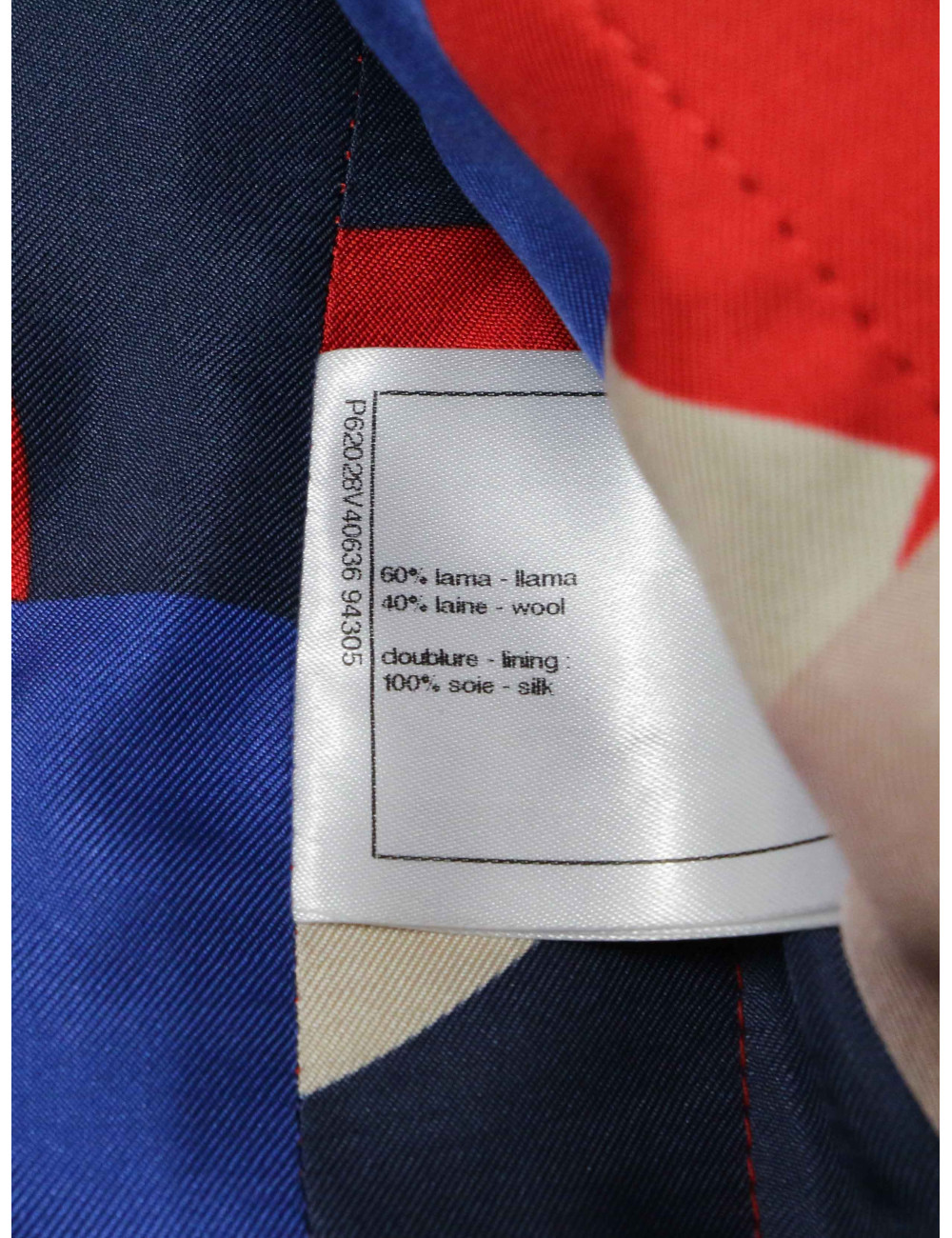 Petite veste Chanel noire 2019 T40 lama et laine