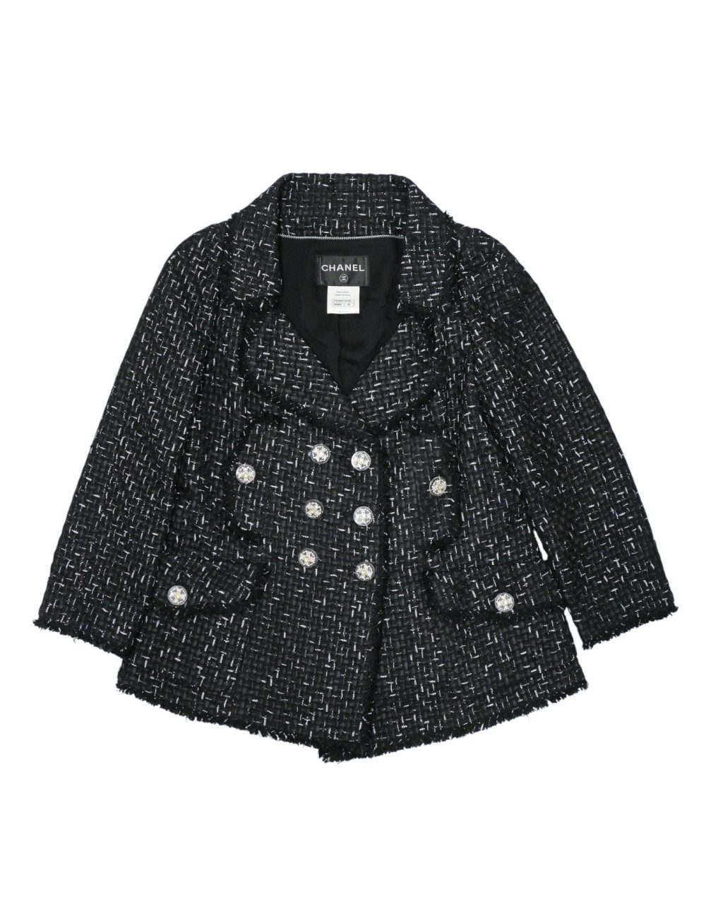 Veste CHANEL croisée Paris-Versailles T 38