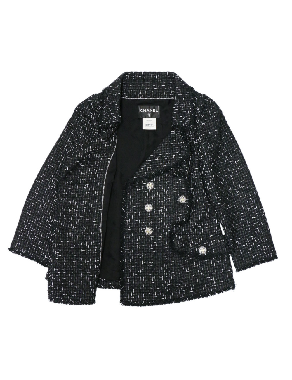 Veste CHANEL croisée Paris-Versailles T 38