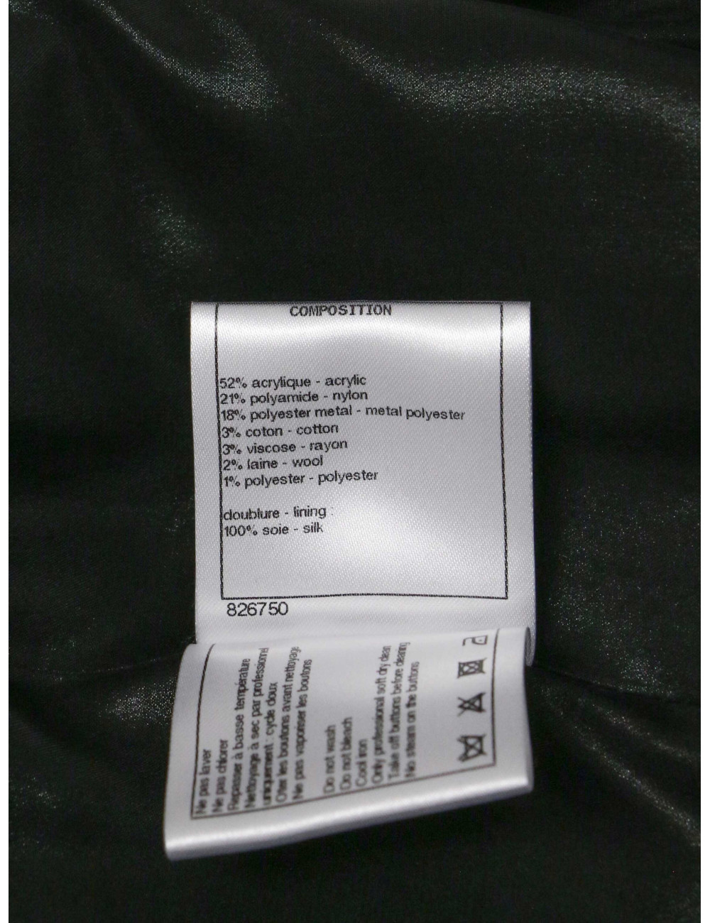 Manteau CHANEL Ritz Cosmopolite