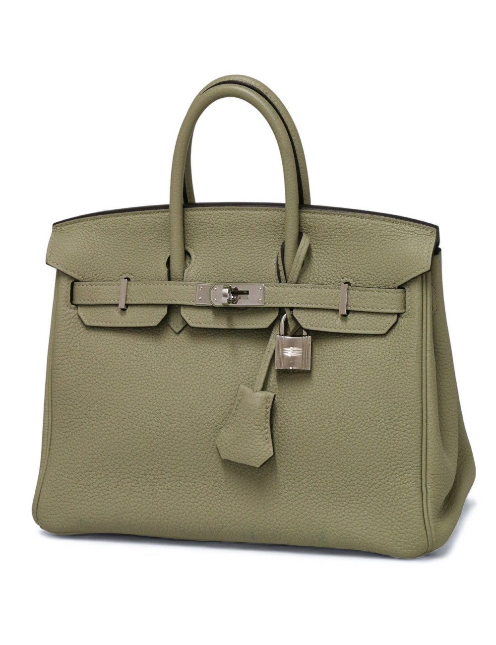 Sac Hermès Birkin 25 togo sauge