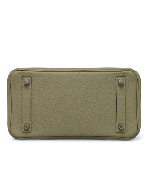 Sac Hermès Birkin 25 togo sauge