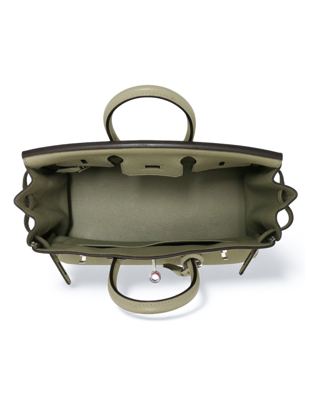 Sac Hermès Birkin 25 togo sauge