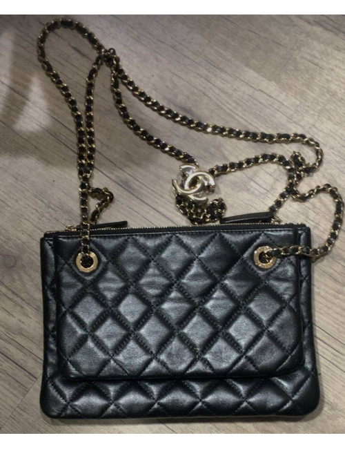 Sac Chanel cuir d'agneau matelassé 2019