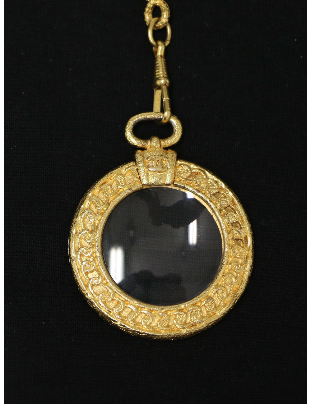 Sautoir loupe Chanel vintage